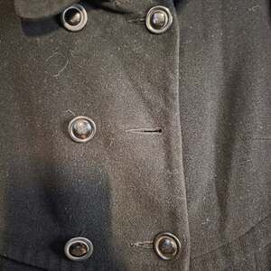 Women's KRISTEN BLAKE  Wool Cashmere Blend Pea Coat Jacket Sz s